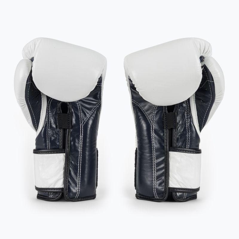 Boxhandschuhe Fairtex Heavy Hitter's Mexican Style white/blue 3