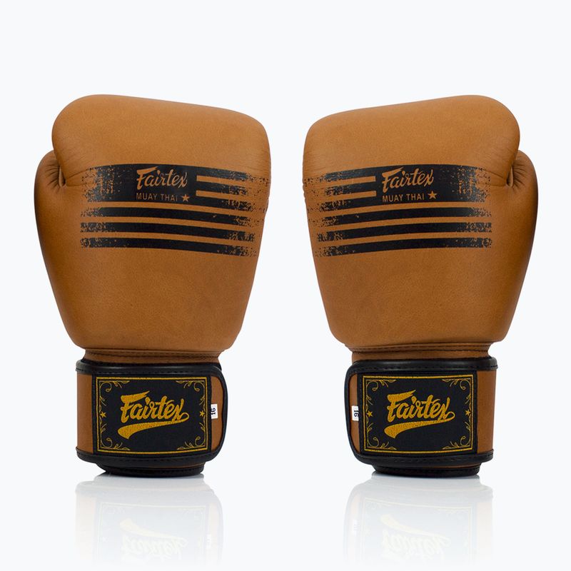 Boxhandschuhe Fairtex Legacy Genuine brown