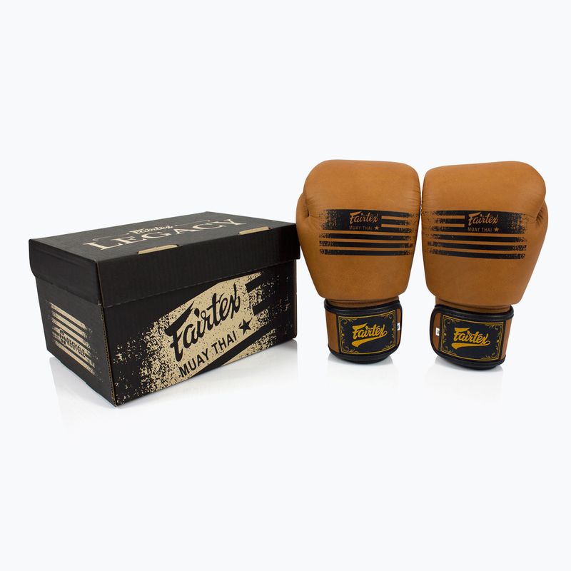 Boxhandschuhe Fairtex Legacy Genuine brown 3