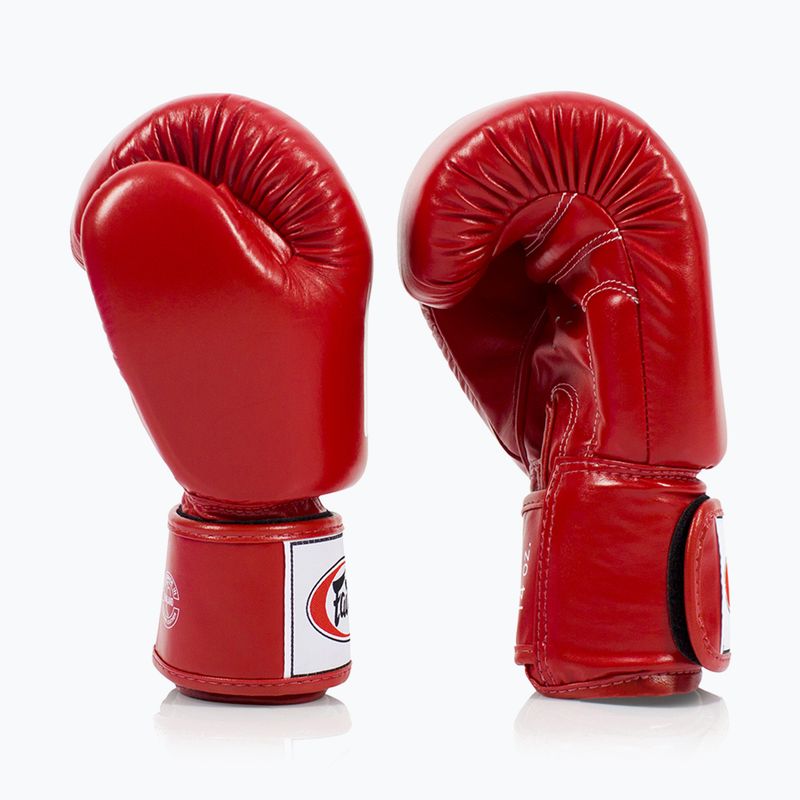Boxhandschuhe Fairtex Deluxe Tight-Fit red 3