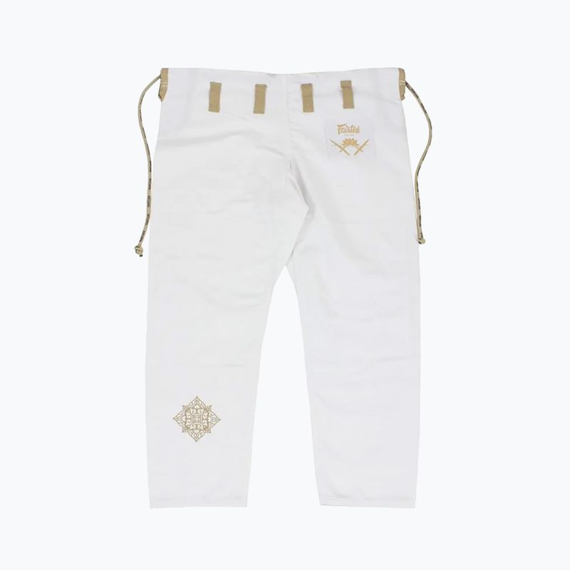 Gi für brasilianisches Jiu-Jitsu Fairtex "Matchanu" white 5