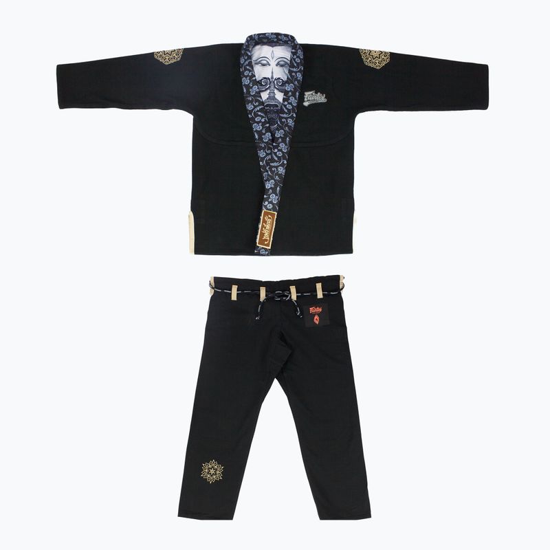 Gi für brasilianisches Jiu-Jitsu Fairtex "Treeburam" black