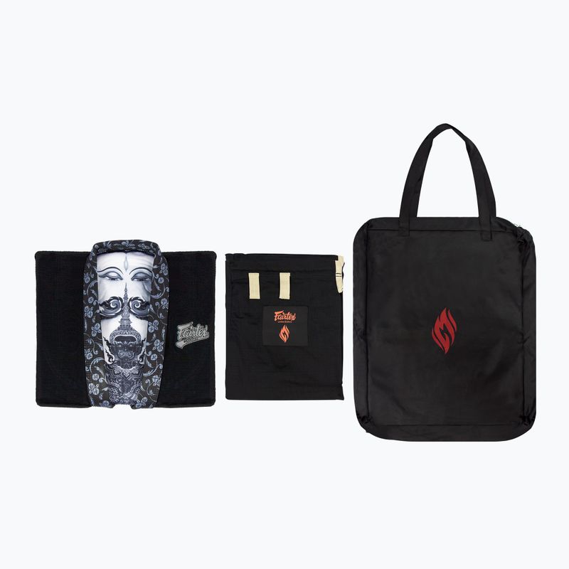 Gi für brasilianisches Jiu-Jitsu Fairtex "Treeburam" black 7