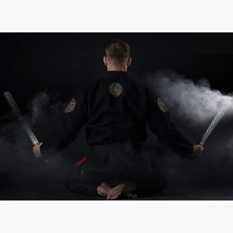 Gi für brasilianisches Jiu-Jitsu Fairtex "Treeburam" black 11