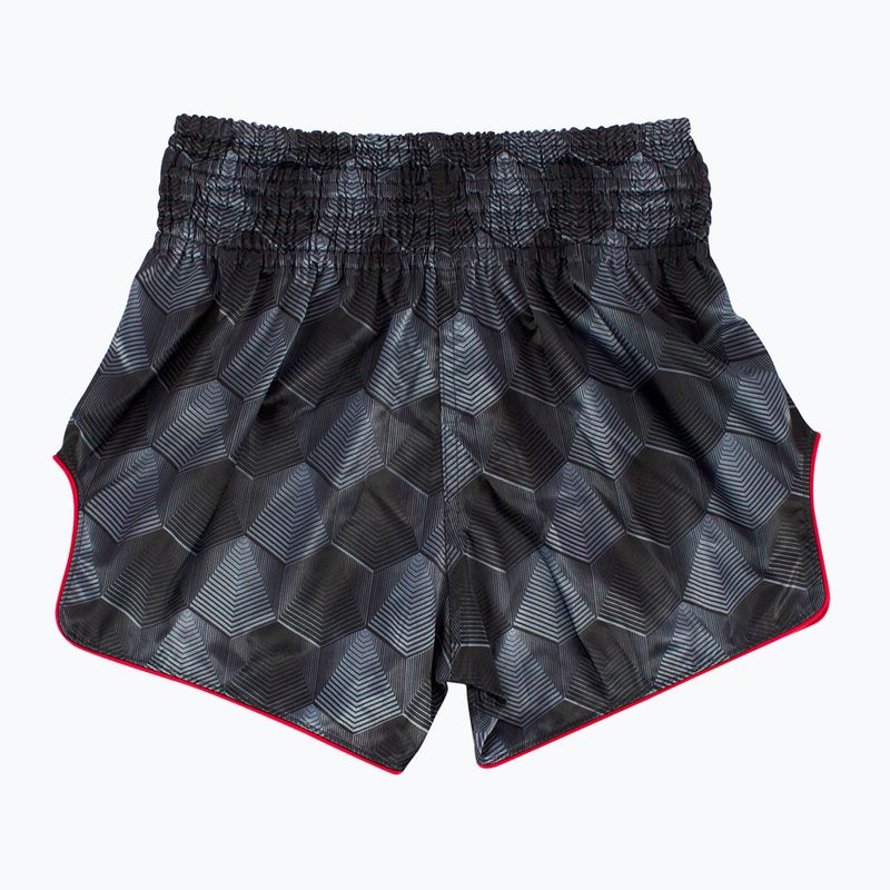 Fairtex Muay Thai Trainingsshorts BS1901 'Stealth' schwarz 2