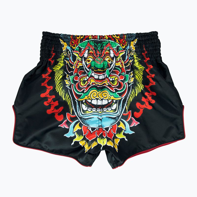 Fairtex Muay Thai Trainingsshorts BS1912 'Kabuki' schwarz