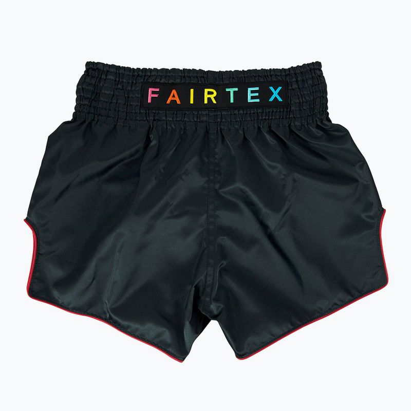 Fairtex Muay Thai Trainingsshorts BS1912 'Kabuki' schwarz 2