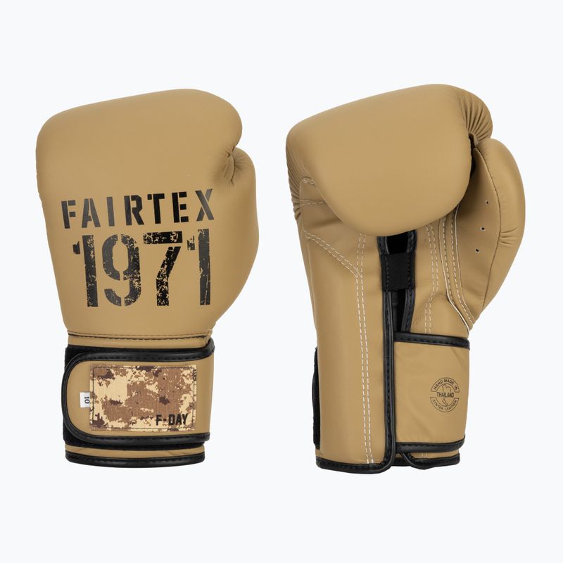 Boxhandschuhe Fairtex F-DAY 2 Limited Edition Khaki 2