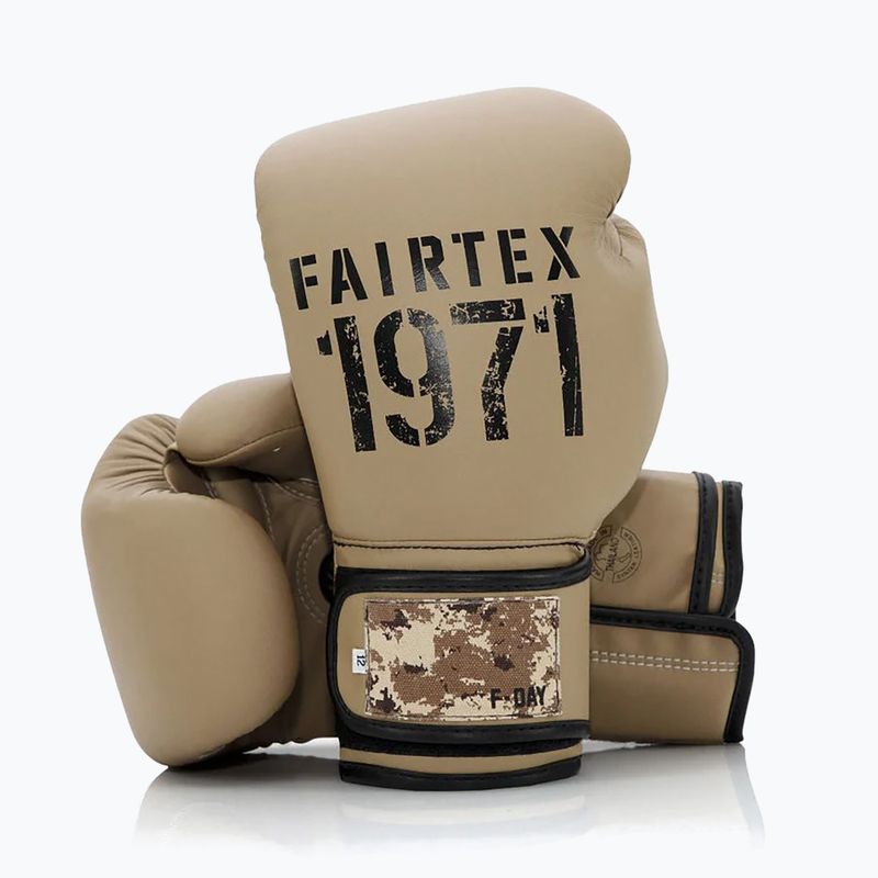 Boxhandschuhe Fairtex F-DAY 2 Limited Edition  Khaki 4