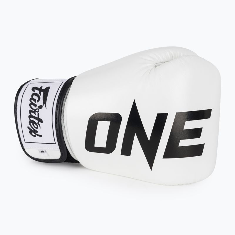 Boxhandschuhe Fairtex ONE X Fairtex Boxing white 5
