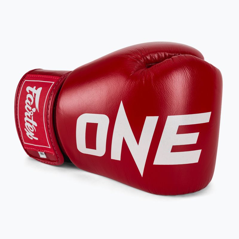 Boxhandschuhe Fairtex ONE X Fairtex Boxing red 5