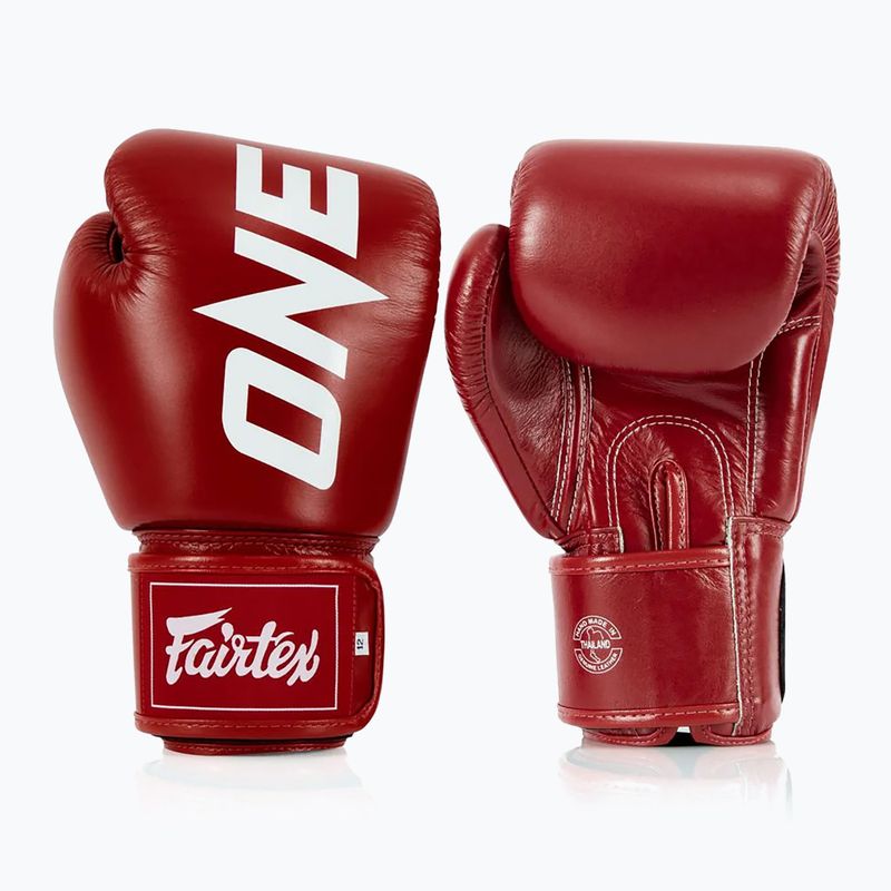 Boxhandschuhe Fairtex ONE X Fairtex Boxing red