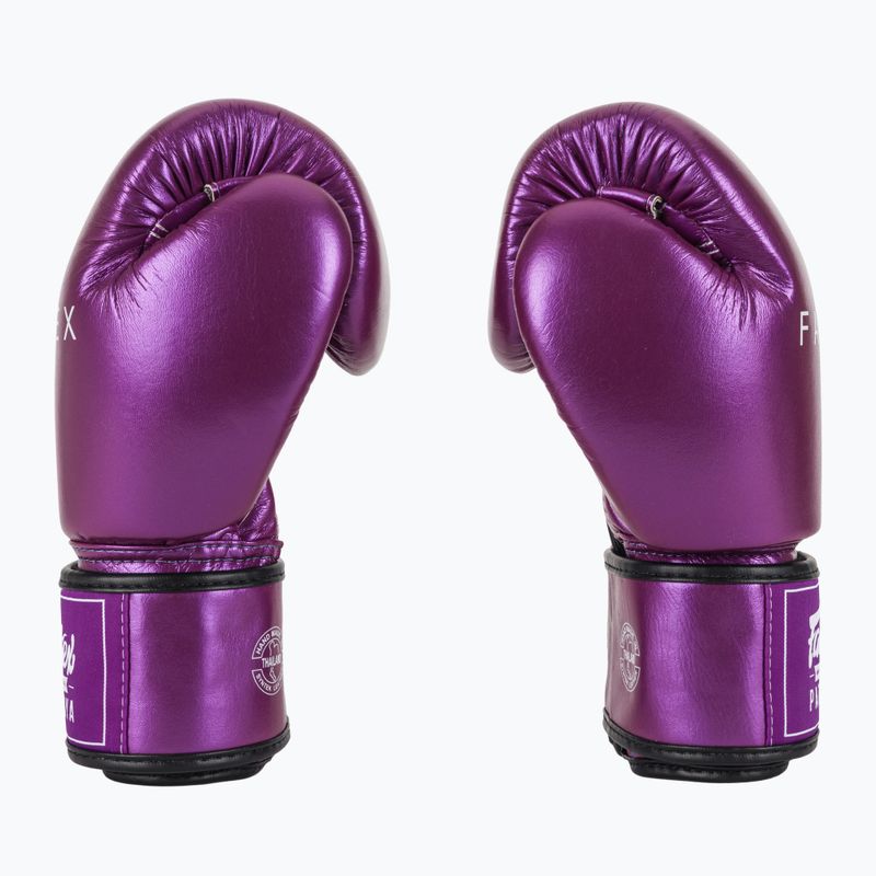 Boxhandschuhe Fairtex Metallic Boxing purple 4