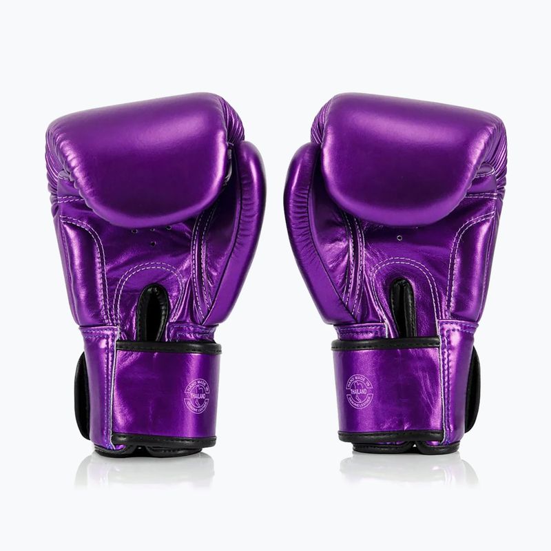 Boxhandschuhe Fairtex Metallic Boxing purple 2