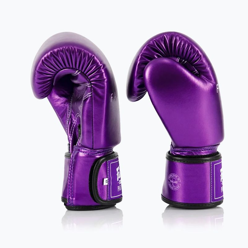 Boxhandschuhe Fairtex Metallic Boxing purple 3