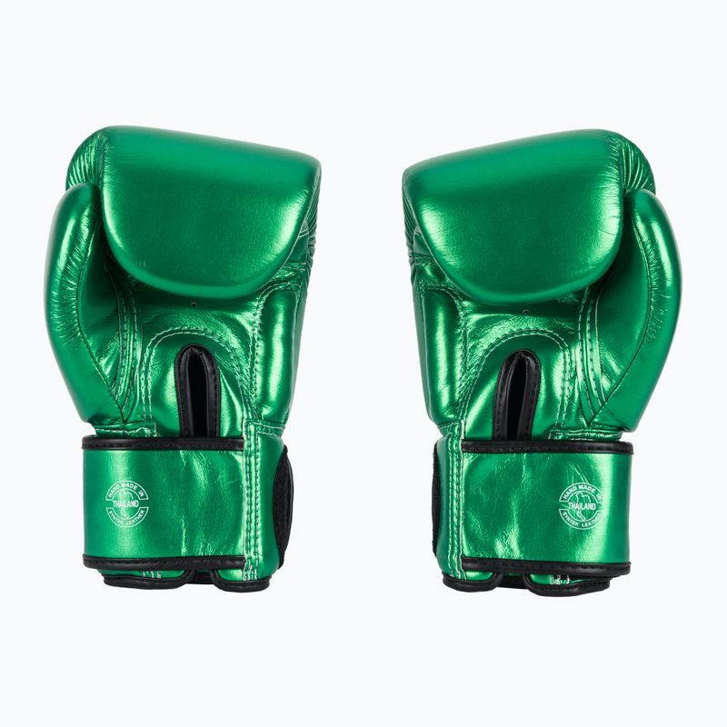 Boxhandschuhe Fairtex Metallic Boxing green 3