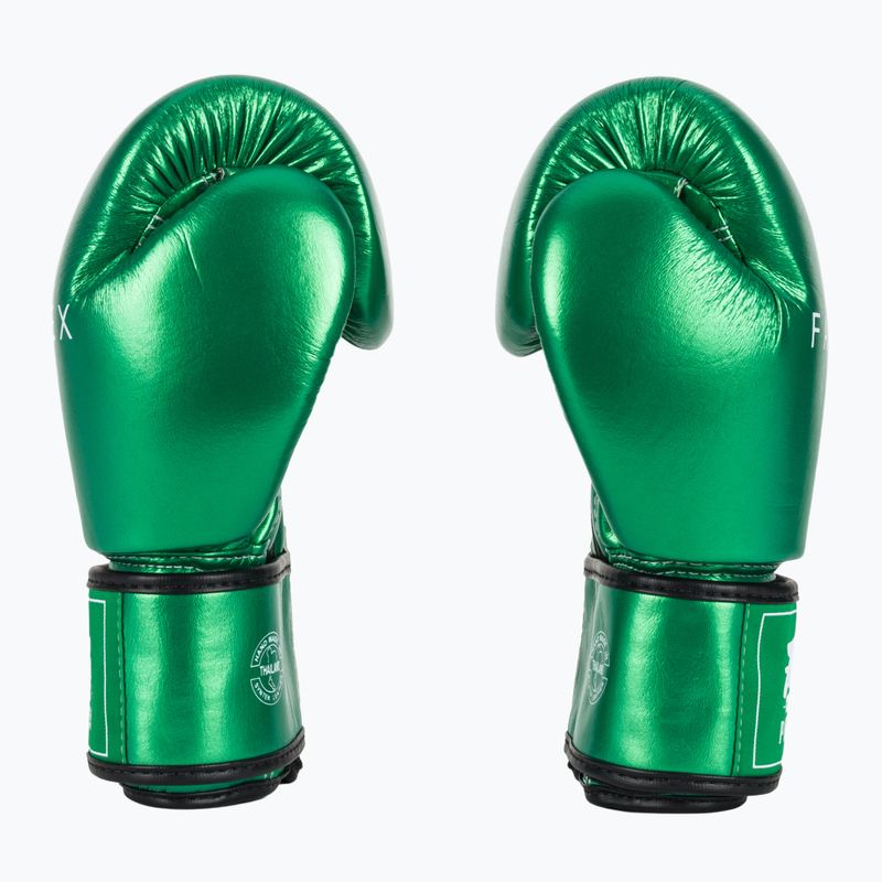 Boxhandschuhe Fairtex Metallic Boxing green 4