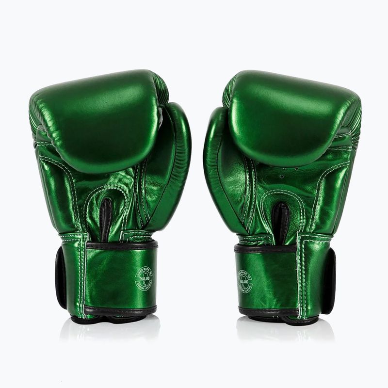Boxhandschuhe Fairtex Metallic Boxing green 2