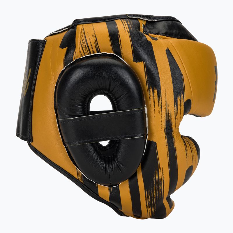 Boxhelm Fairtex Microfiber Headguard gold 2