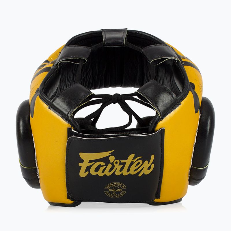 Boxhelm Fairtex Microfiber Headguard gold 5