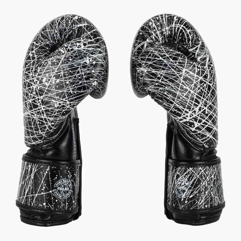 Boxhandschuhe Fairtex Microfiber Art Collections Painter black/white 4