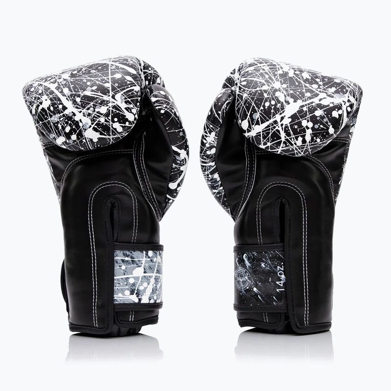 Boxhandschuhe Fairtex Microfiber Art Collections Painter black/white 2