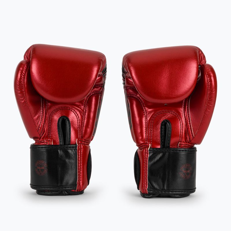 Fairtex Golden Jubilee rote Boxhandschuhe 3