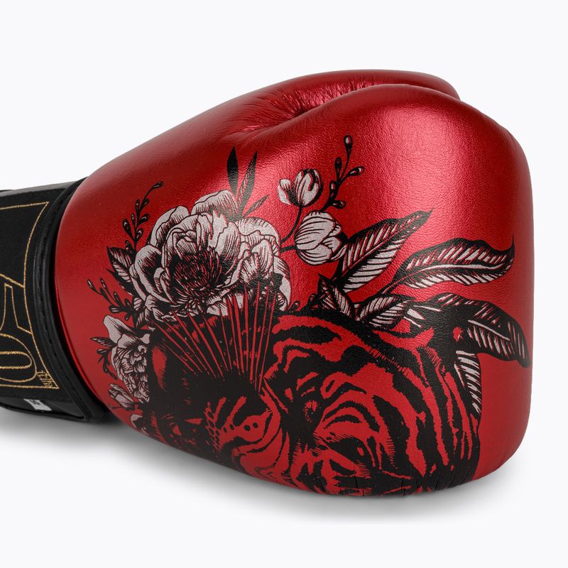Fairtex Golden Jubilee rote Boxhandschuhe 5