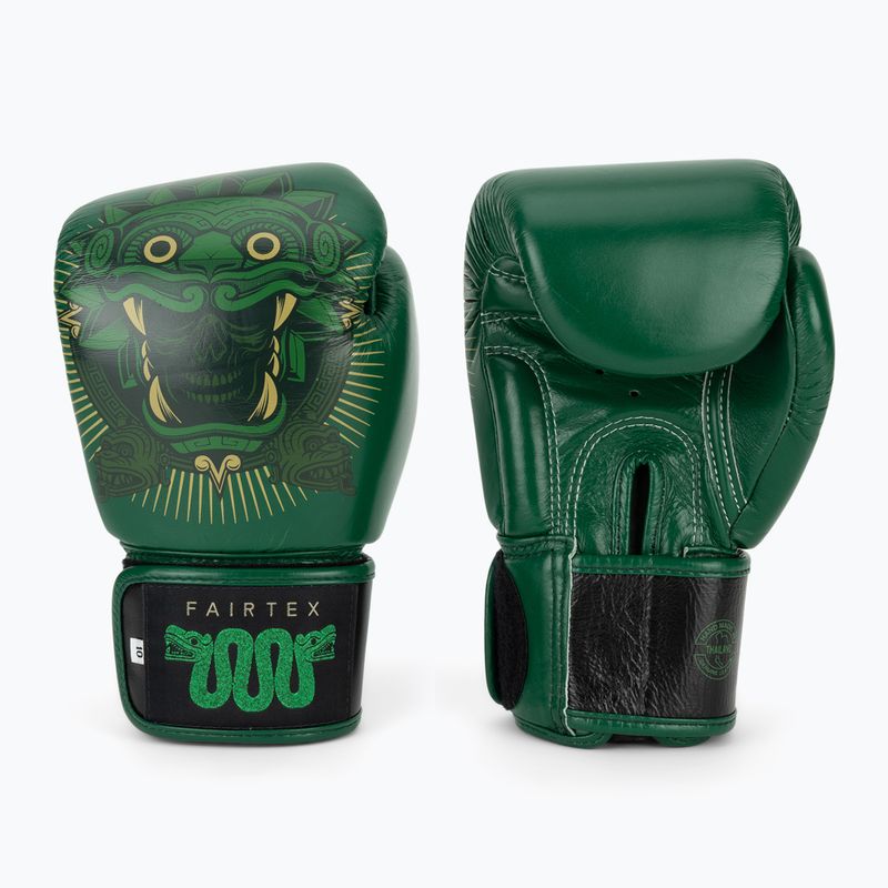 Fairtex X Tom Atencio Boxen Auferstehung grün Boxhandschuhe