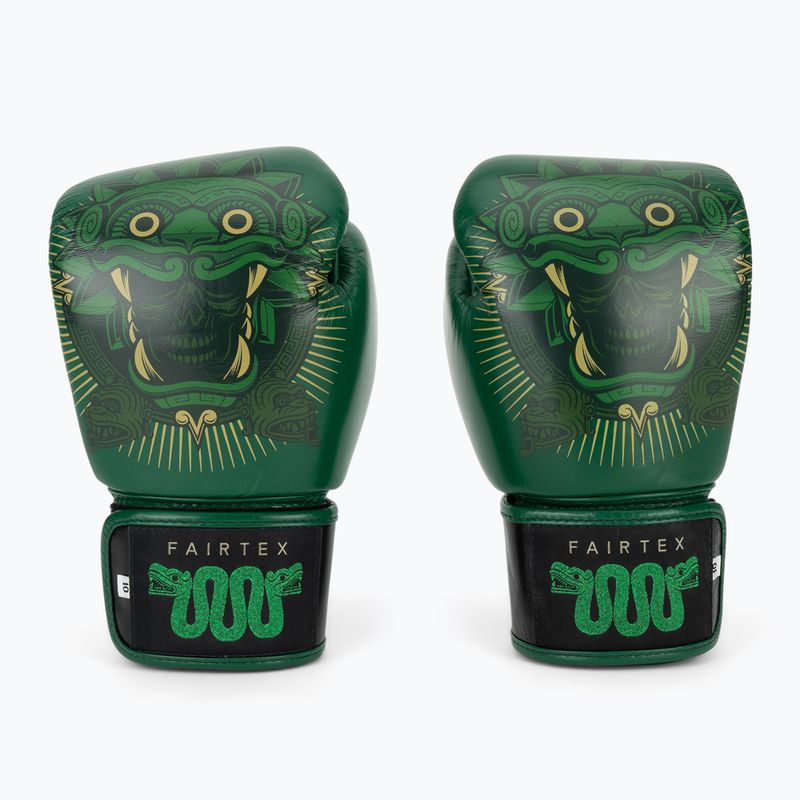 Fairtex X Tom Atencio Boxen Auferstehung grün Boxhandschuhe 2