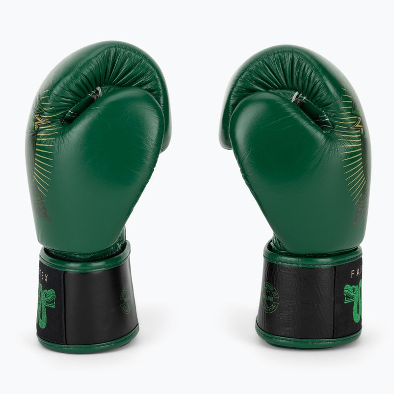 Fairtex X Tom Atencio Boxen Auferstehung grün Boxhandschuhe 4