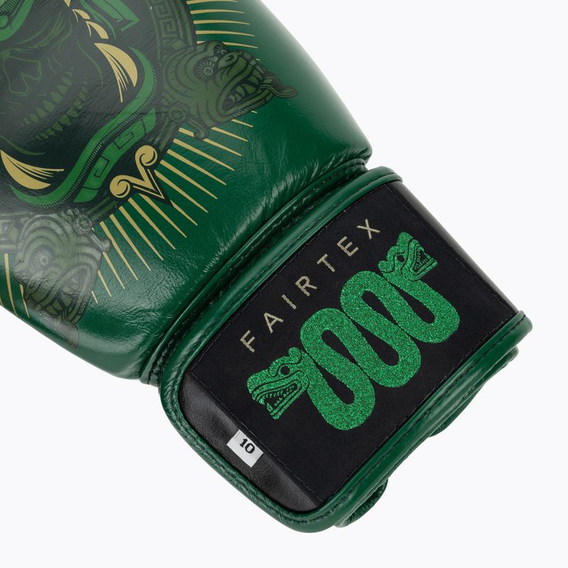 Fairtex X Tom Atencio Boxen Auferstehung grün Boxhandschuhe 6