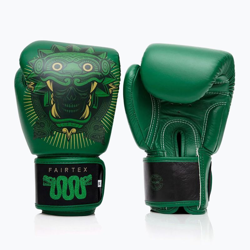 Fairtex X Tom Atencio Boxen Auferstehung grün Boxhandschuhe
