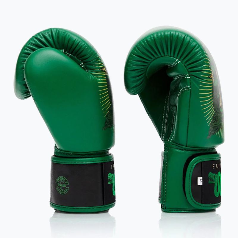 Fairtex X Tom Atencio Boxen Auferstehung grün Boxhandschuhe 3