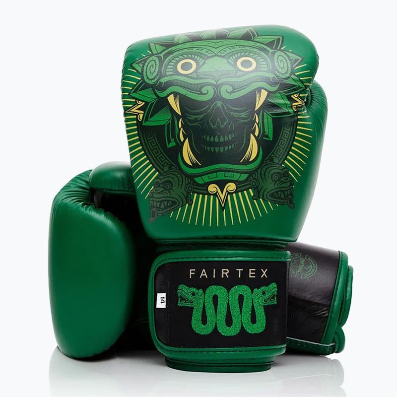Fairtex X Tom Atencio Boxen Auferstehung grün Boxhandschuhe 4