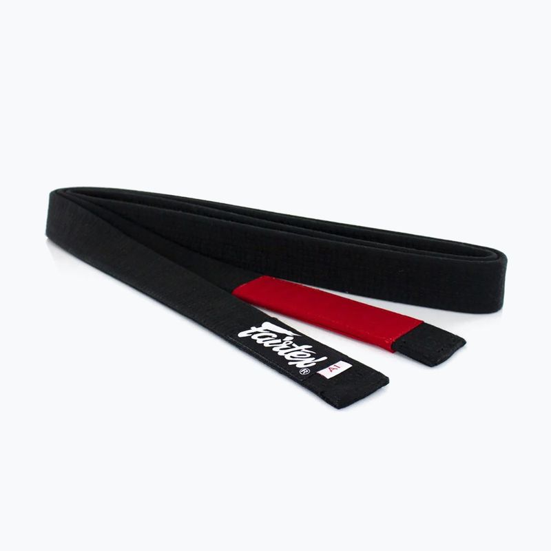 Gürtel für brasilianisches Jiu-Jitsu Fairtex black