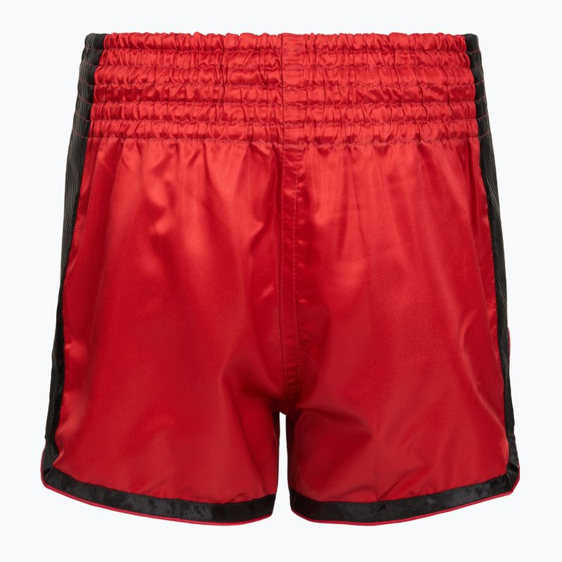 Fairtex Kinder Boxershorts BSK2108 'Stiller Krieger' rot 2