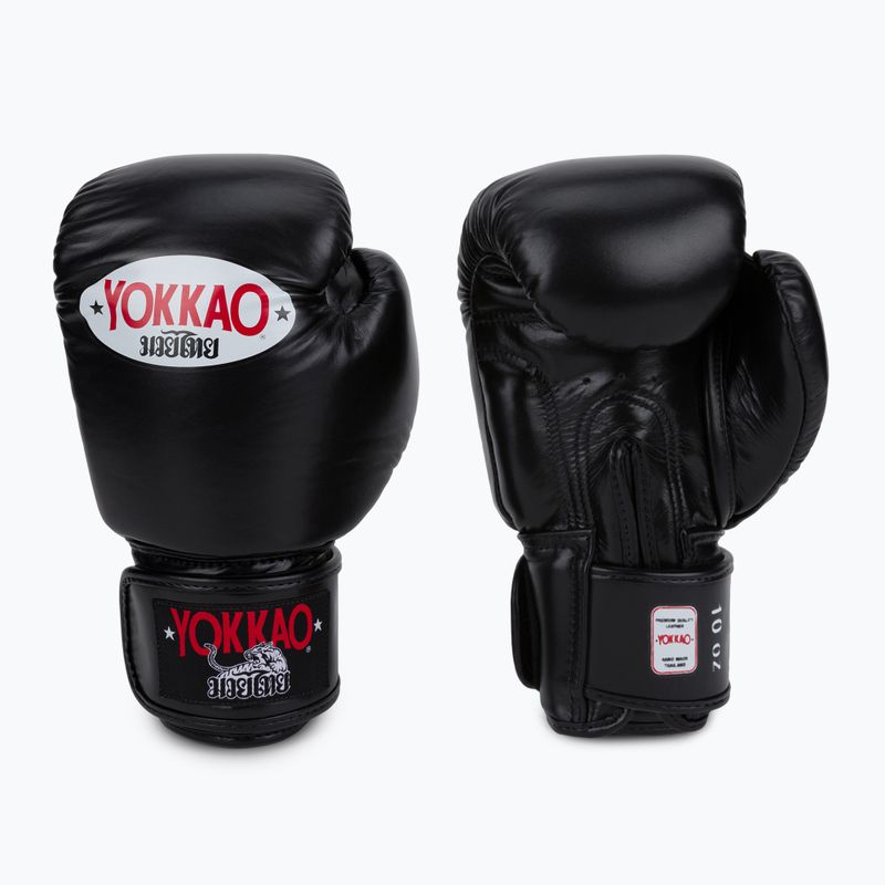 Boxhandschuhe YOKKAO Matrix schwarz BYGL-X-1 3