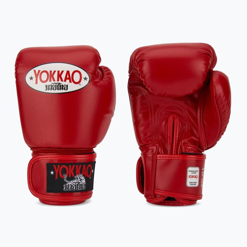 Herren Boxhandschuhe YOKKAO Matrix rot