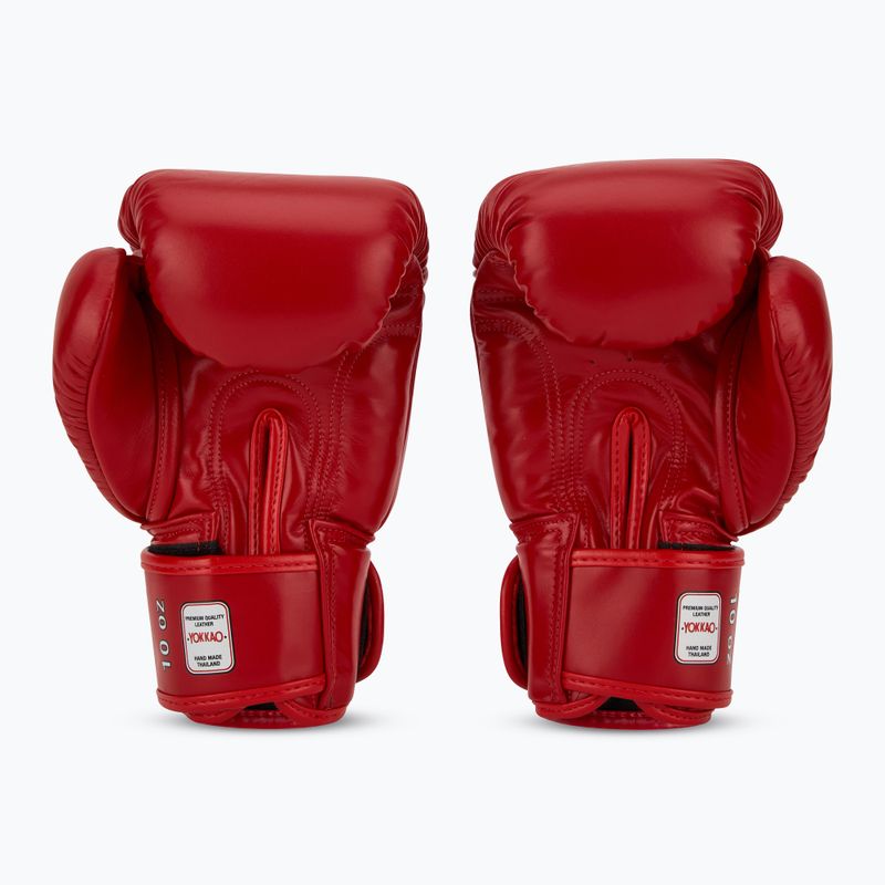Herren Boxhandschuhe YOKKAO Matrix rot 3