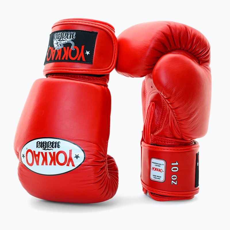 Herren Boxhandschuhe YOKKAO Matrix rot 8