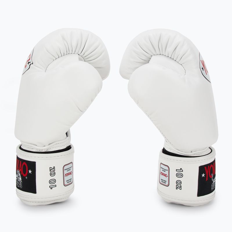 Herren Boxhandschuhe YOKKAO Matrix weiß 4