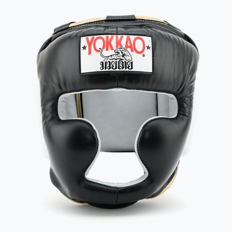 Helm YOKKAO Training Headguard schwarz HYGL-1-1 5