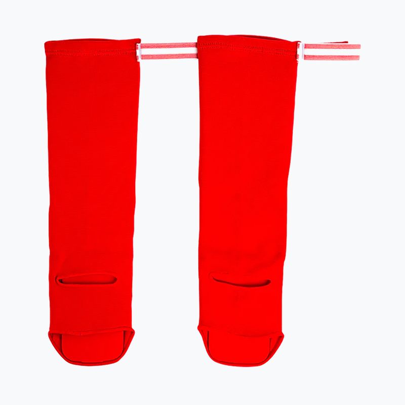YOKKAO Muay Thai Boxen Schienbeinschoner rot 2