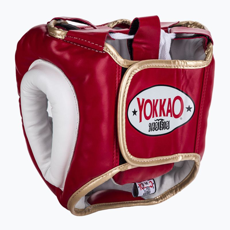 Helm YOKKAO Training Headguard rot HYGL-1-2 3