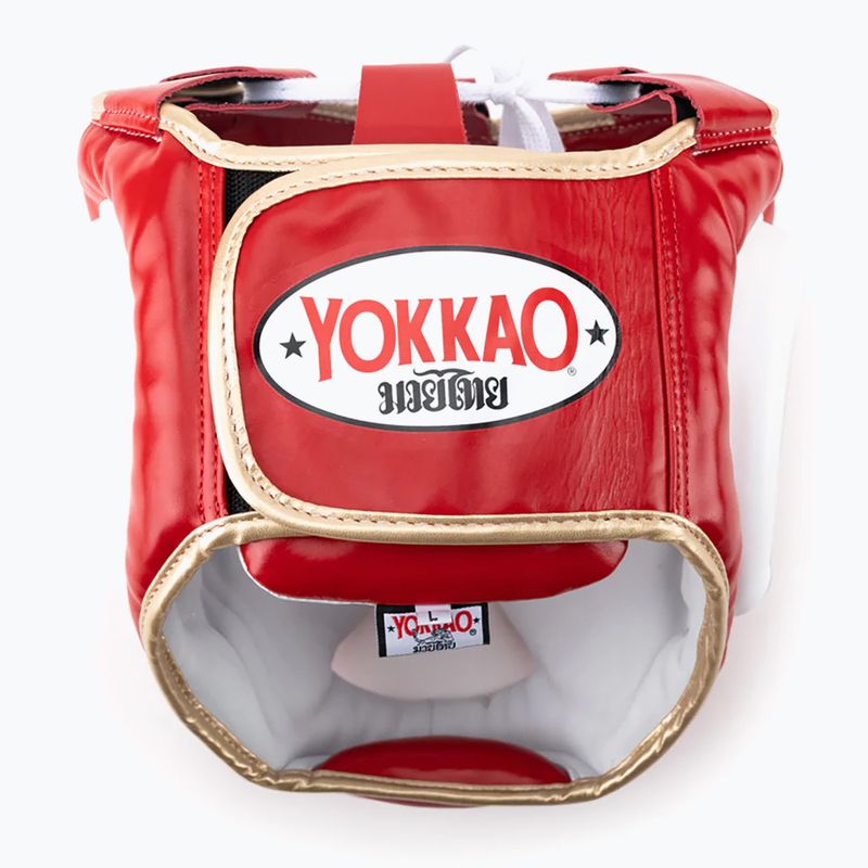 Helm YOKKAO Training Headguard rot HYGL-1-2 7