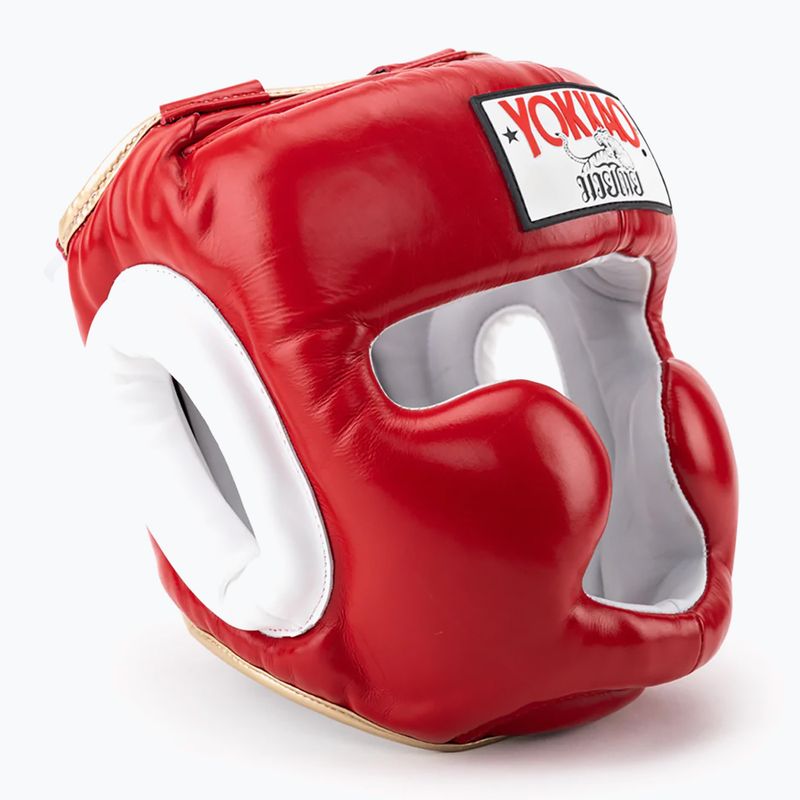 Helm YOKKAO Training Headguard rot HYGL-1-2 8