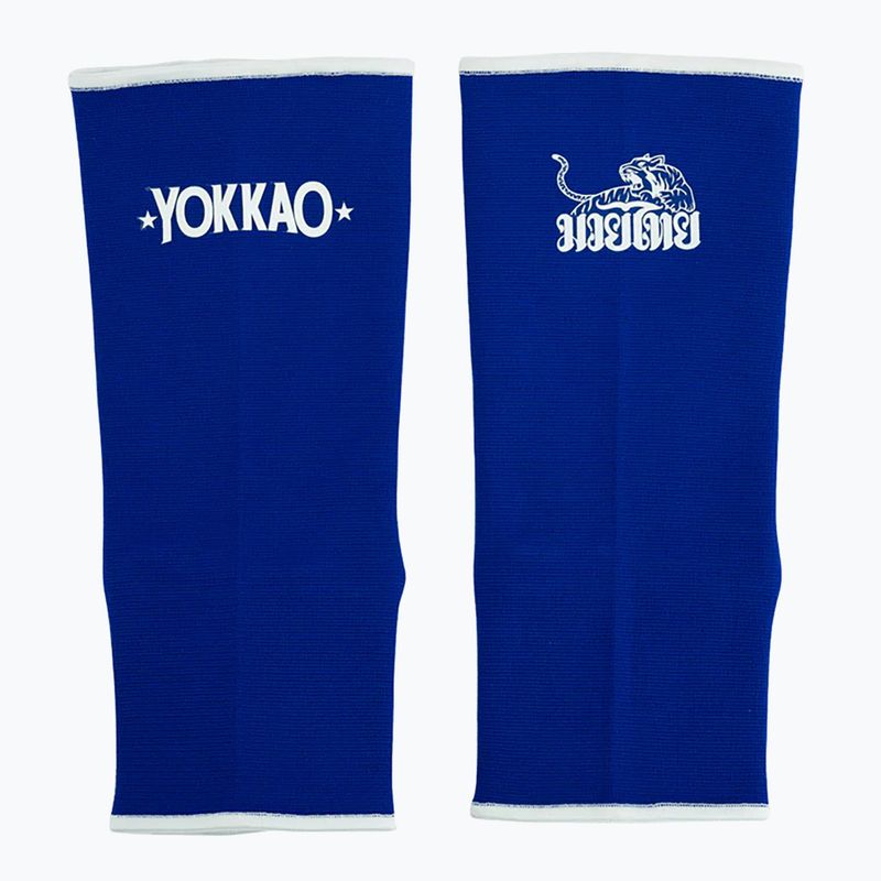 Herren YOKKAO Muay Thai Knöchelschoner blau