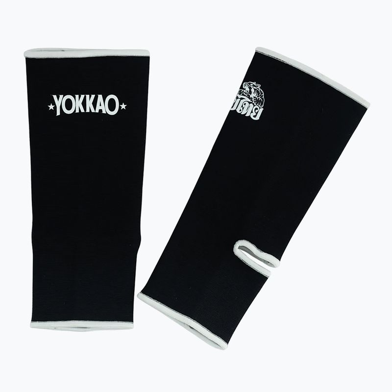 YOKKAO Muay Thai Herren Knöchelschoner schwarz 3