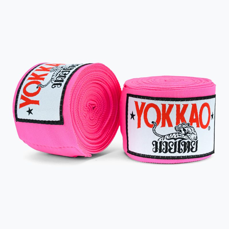 Boxbandagen YOKKAO rosa HW-2-8